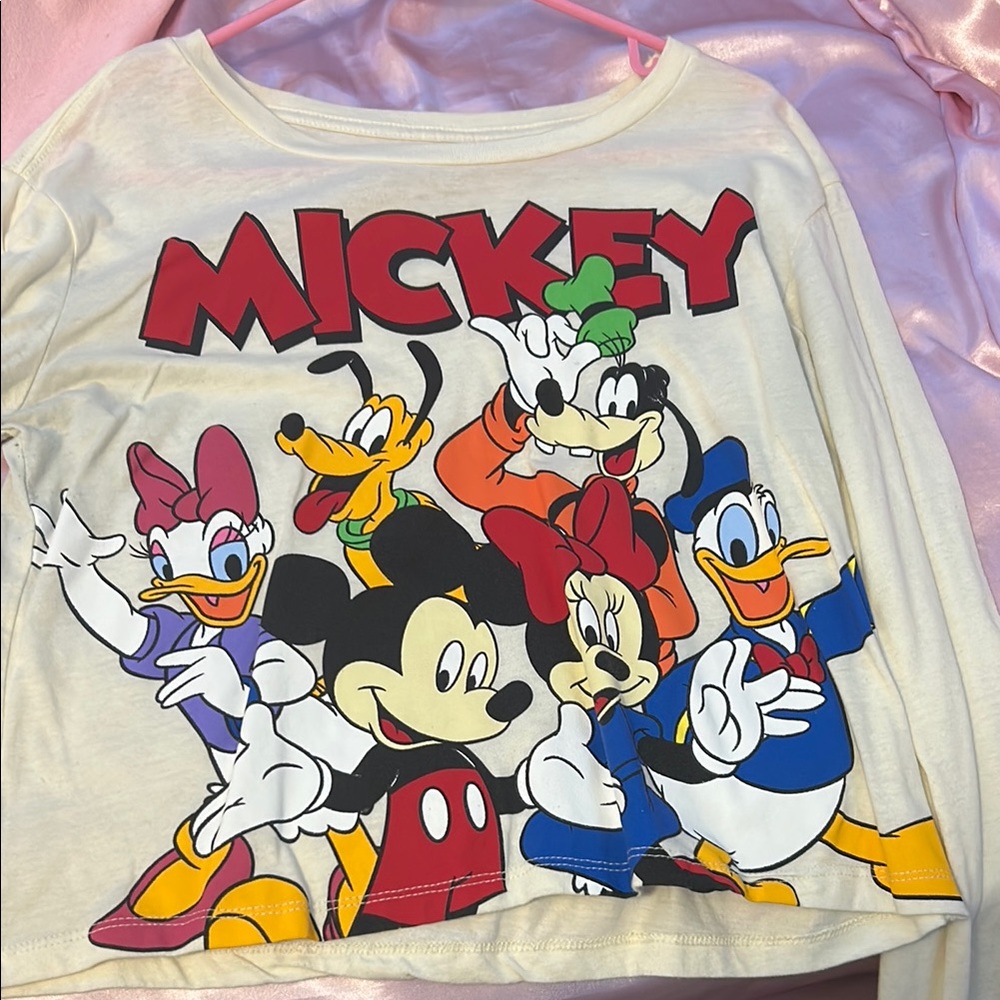 Mickey Mouse Kids Shirt - Cream